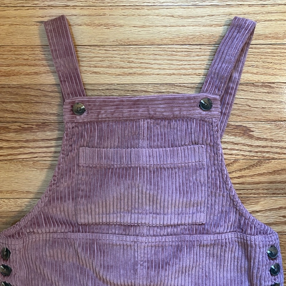 NWT Wild Fable Pink Corduroy Overall Jumper Dress - Picture 5 of 11
